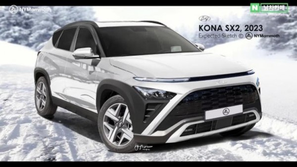 未来机甲 全新一代现代KONA假想图曝光