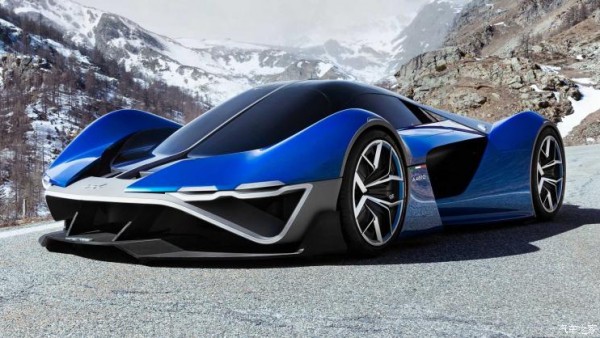 采用氢燃料 Alpine A4810概念车官图