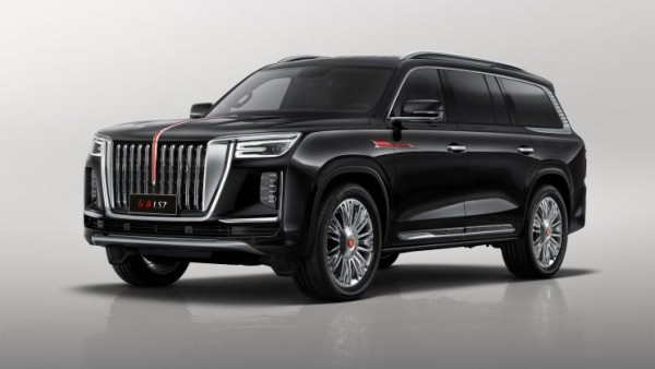 搭载4.0T V8发动机 红旗LS7官图发布
