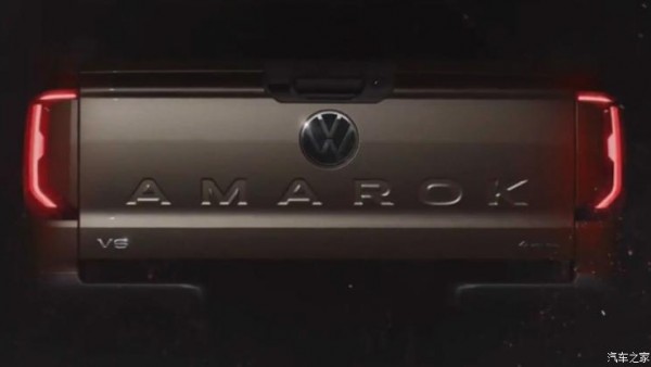 将搭V6发动机 全新大众Amarok预告图