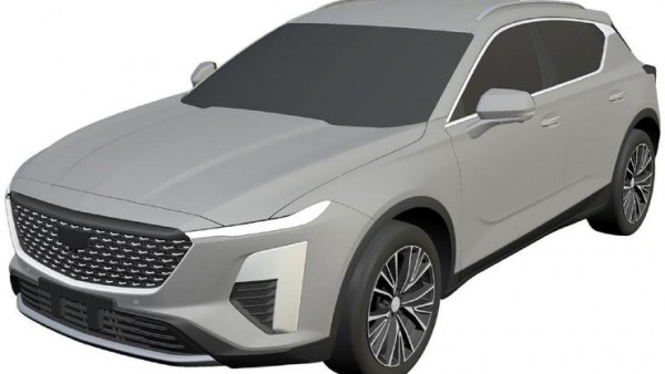 定位入门轿跑SUV 凯迪拉克新SUV专利图
