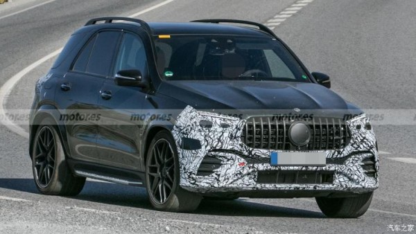PHEV？新款AMG GLE 55 4MATIC+谍照曝光