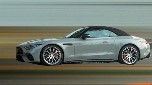 又一个狠货 梅赛德斯-AMG SL实车谍照