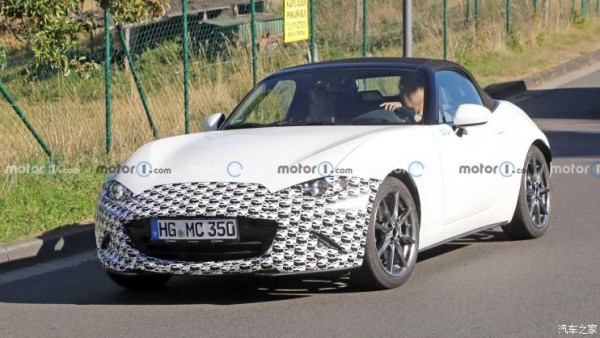 全新一代马自达MX-5骡车测试谍照曝光