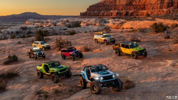 4月1日亮相 Jeep七款概念车官图发布