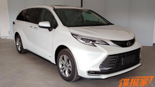 2024款赛那SIENNA/格瑞维亚申报图曝光