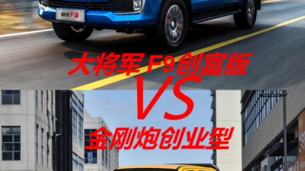 创富路上谁称王？大将军F9创富版VS金刚炮深度对决
