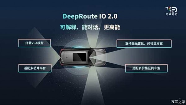 听得懂、走得稳！元戎启行发布DeepRoute IO 2.0平台及VLA模型