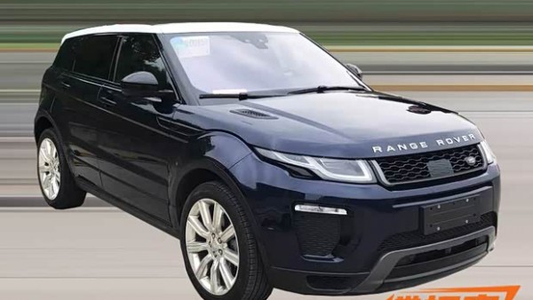 新的外观涂装 揽胜极光运动版谍照曝光