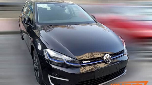 外观小改 曝大众新款高尔夫电动版谍照