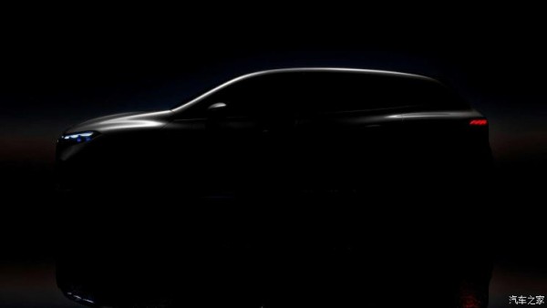 4月19日首发 奔驰EQS SUV外观预告发布