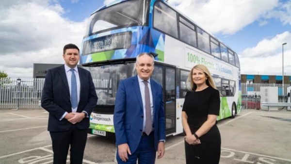 比亚迪第1000台电动巴士在苏格兰交付