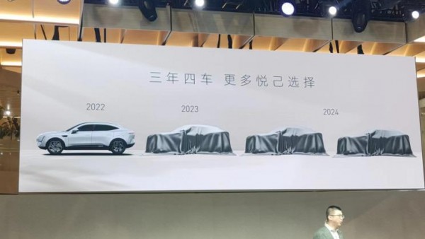2023上海车展：阿维塔计划三年推四款车