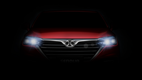 将上海车展亮相 北汽全新绅宝D50预告图