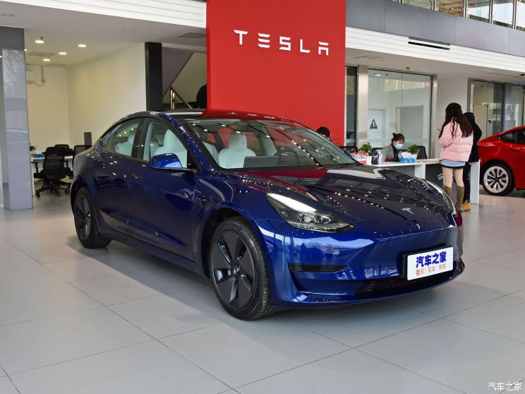 特斯拉中国 Model 3 2021款 标准续航后驱升级版